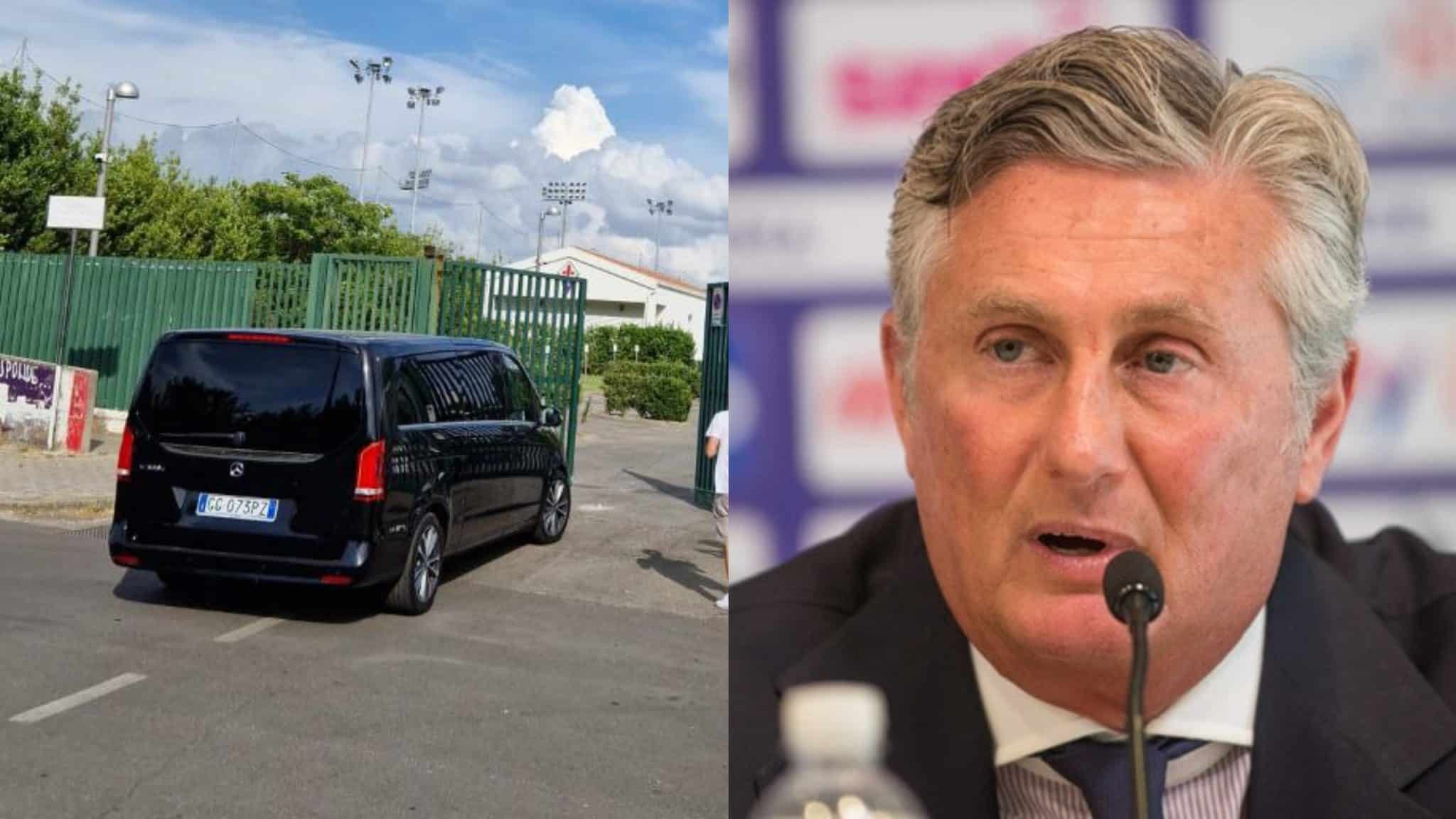 Pradè è arrivato al Centro Sportivo: attesi Italiano e Barone per il summit. Novità in arrivo?