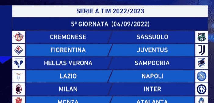 Fiorentina-Juventus subito il 4 settembre. Ad agosto la trasferta a Empoli, l’ultima a Sassuolo
