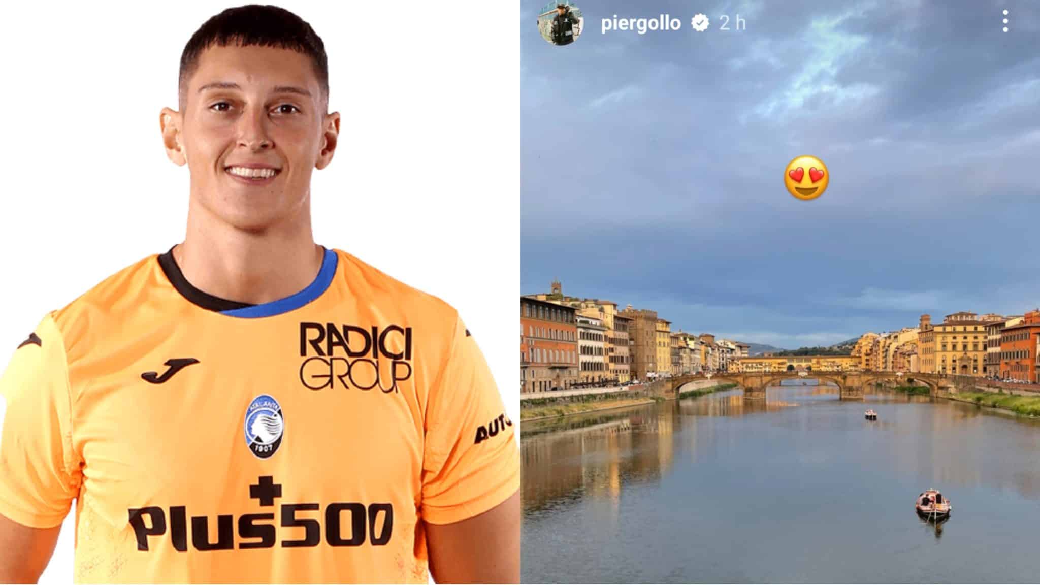 Gollini posta una foto di Ponte Vecchio con gli occhi innamorati. È uno dei possibili portieri viola