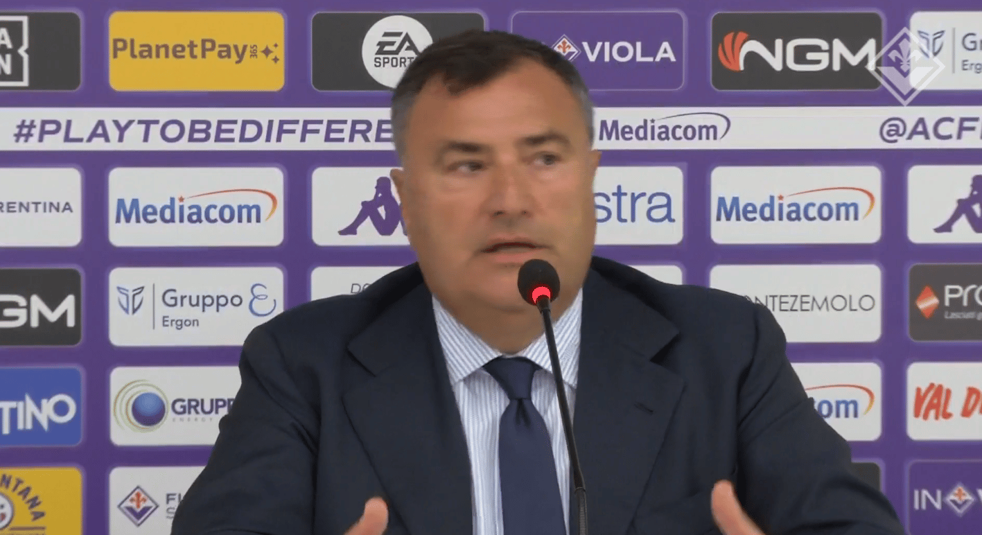 Barone svela: “Vogliamo portare la Fiorentina in Grecia durante la sosta Mondiale”