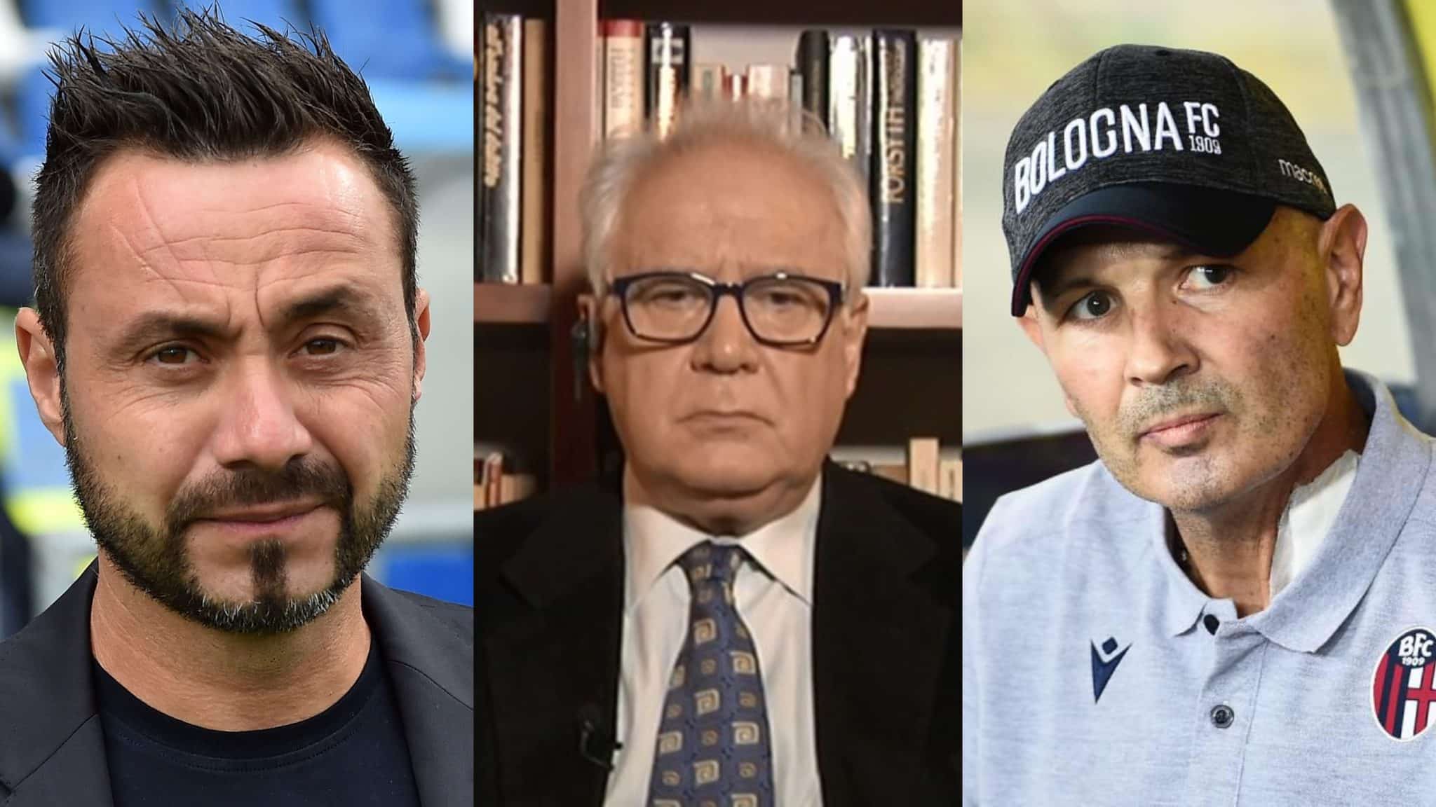 Sconcerti contro la scelta di De Zerbi: “Sciocchezza inutile e offensiva. Ha trattato Mihajlovic da malato”
