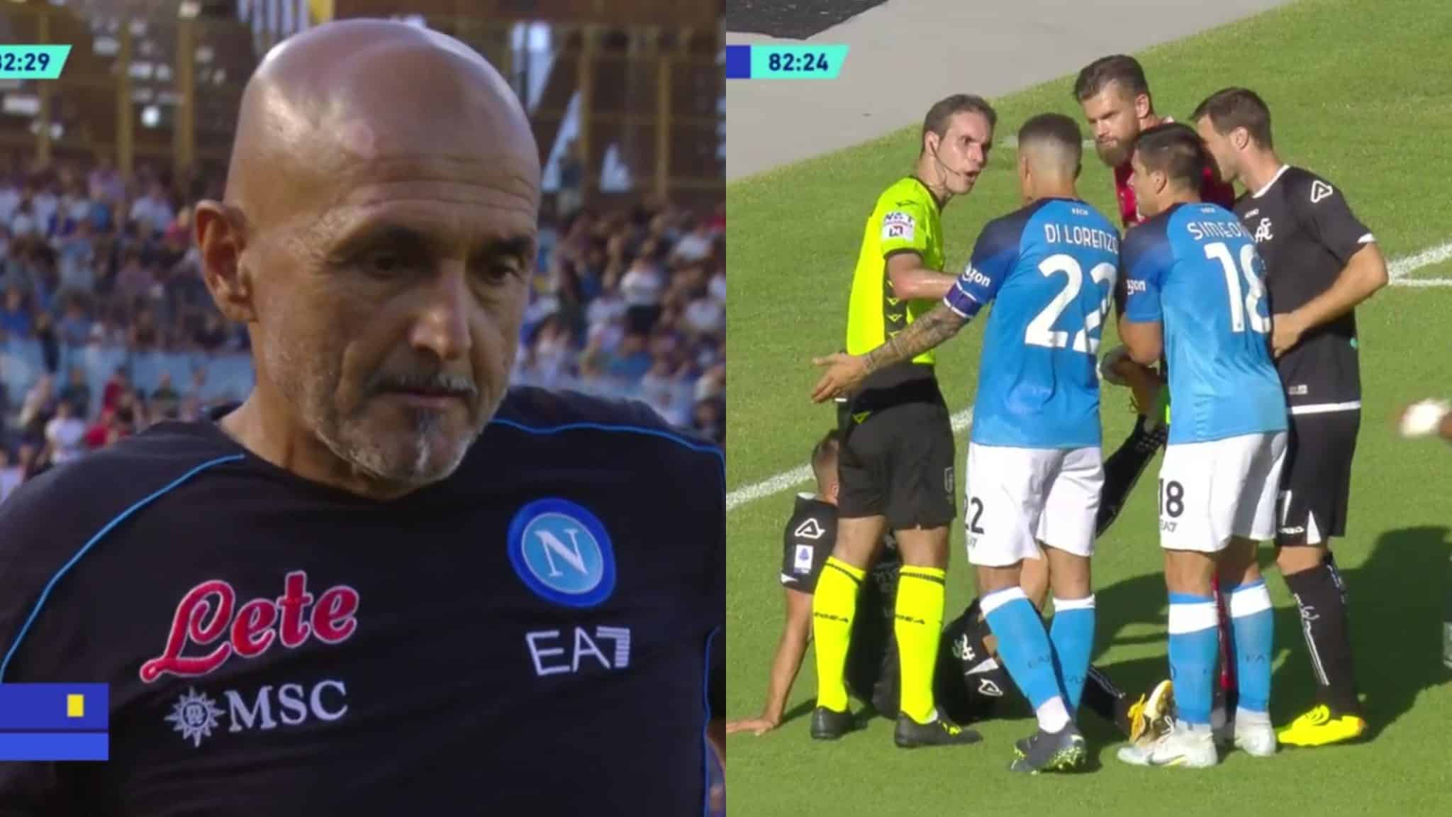 Reca si fa male e i tifosi del Napoli cantano “Devi Morire”. Sono gli stessi delle morali fatte a Firenze