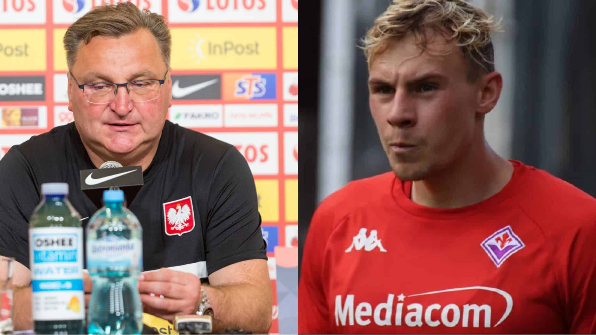 Il Ct della Polonia bacchetta Italiano e la Fiorentina: “Zurkowski che non gioca è un problema per noi”