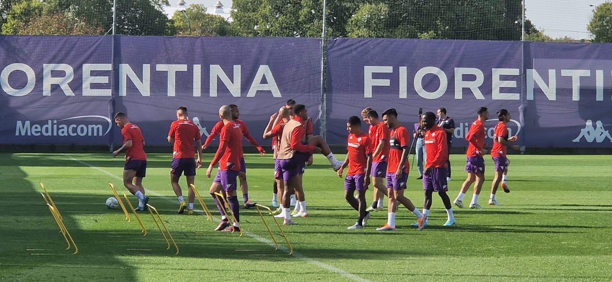 Allenamento Fiorentina, tutti presenti tranne Sottil. Italiano schiera Zurkowski tra i possibili titolari