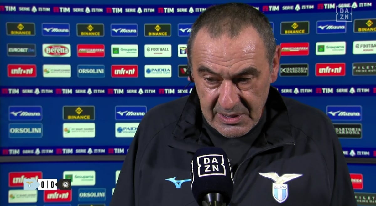 Sarri recrimina: “Vorrei sapere quanto è stato il tempo effettivo della partita. Persi cinque minuti”