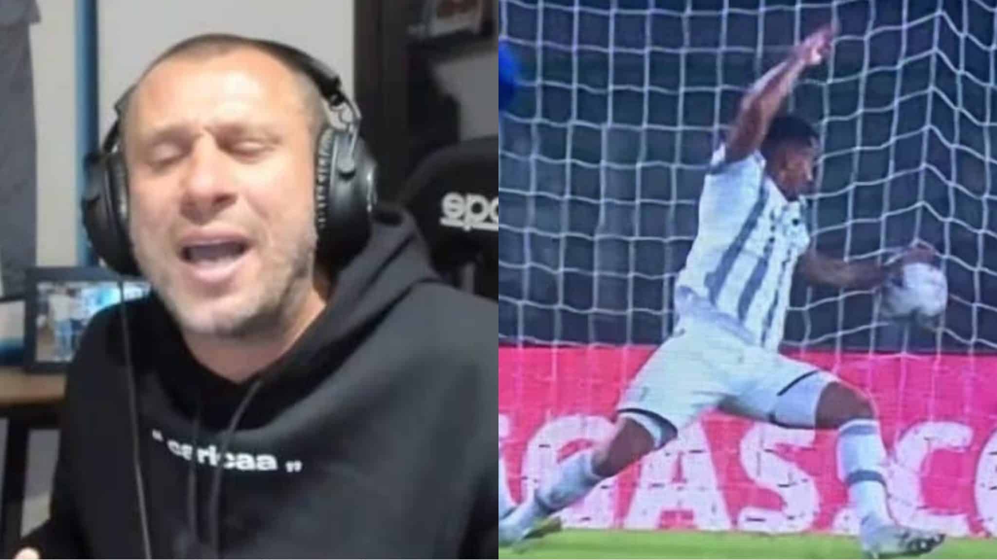 Cassano: “Giornalisti che difendono Allegri sono servi del sistema. Non dare quel rigore è malafede”