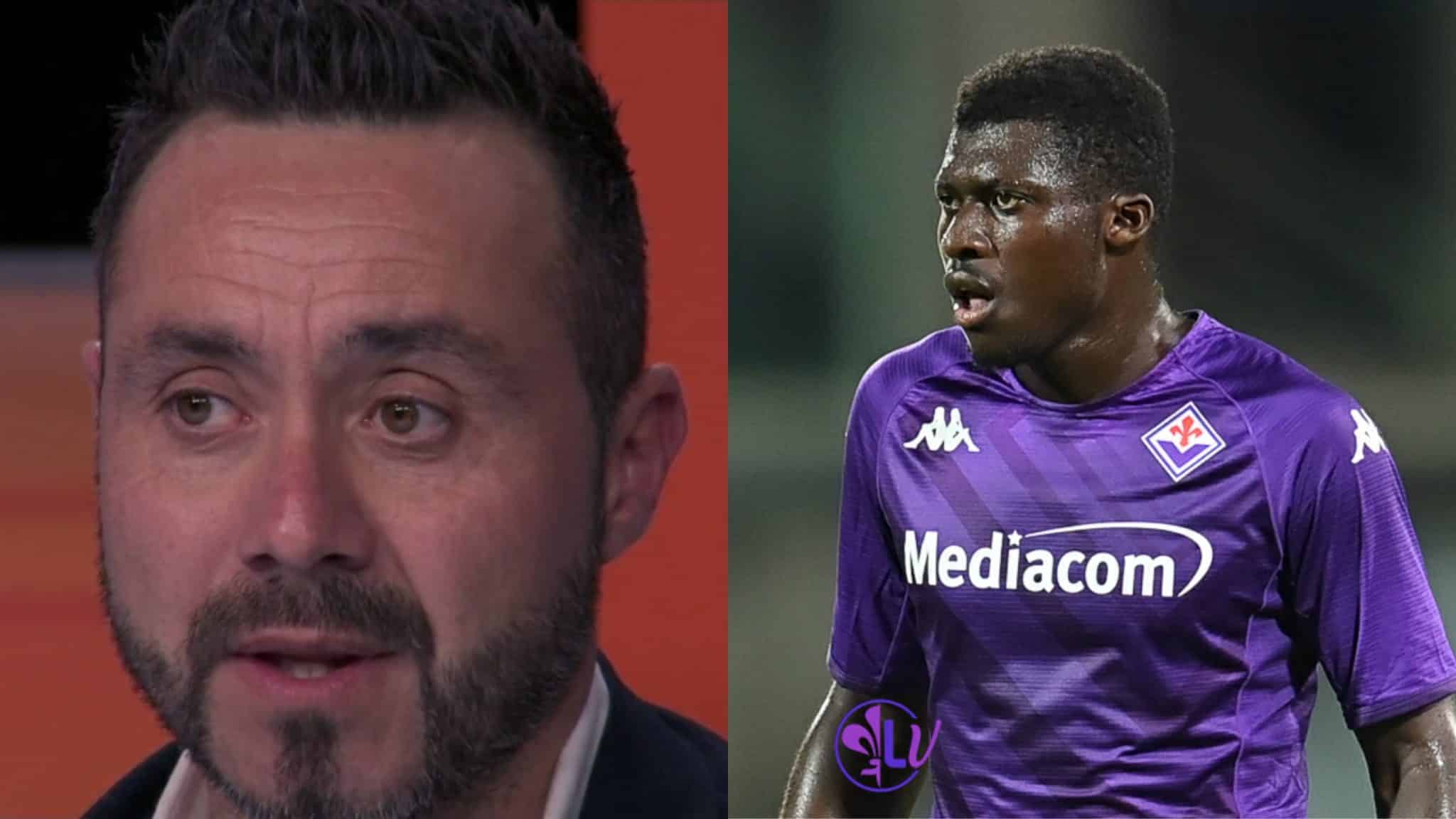 De Zerbi parla di Duncan: “A Sassuolo amava giocare a piede invertito. In questo modo c’è più spazio”