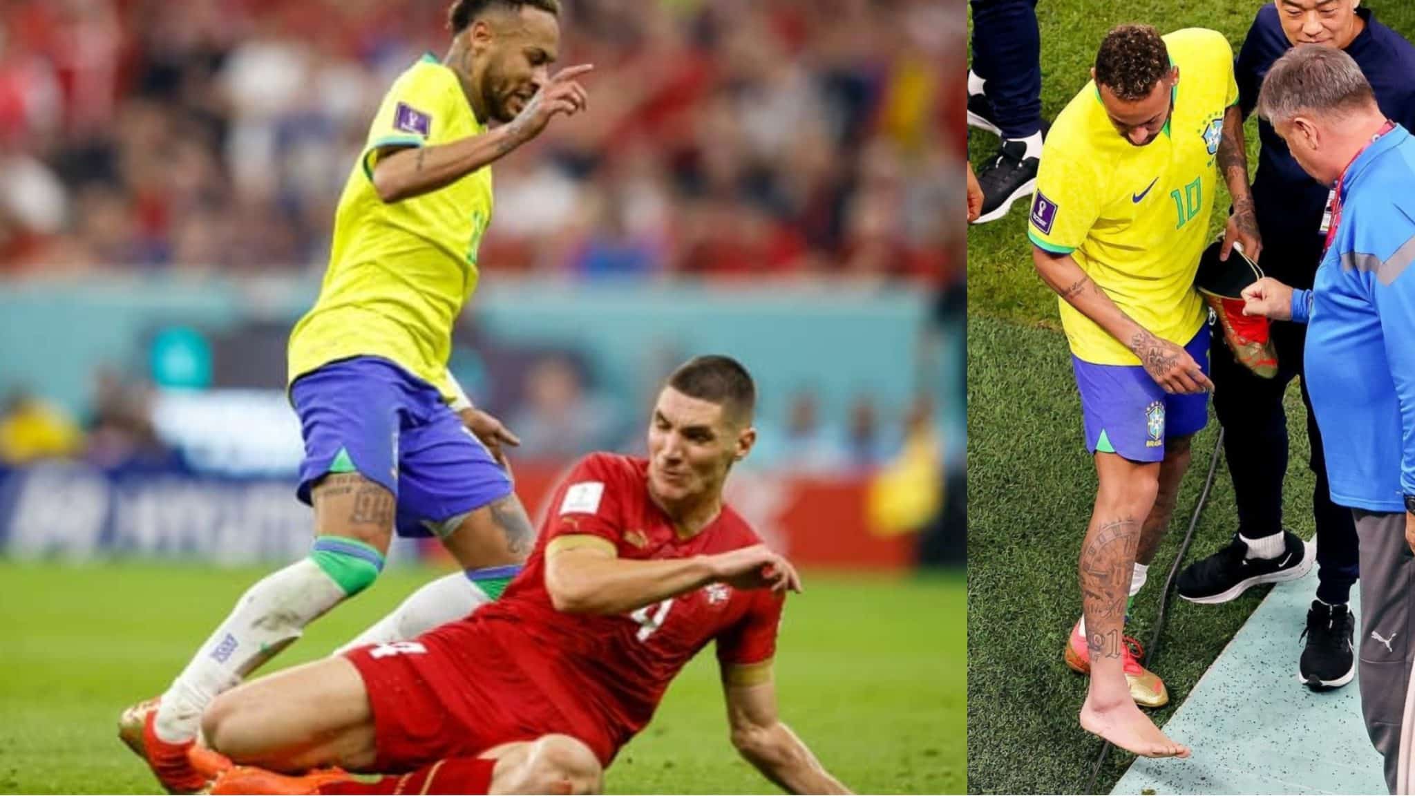 Milenkovic ferma Neymar: lesione dei legamenti per il brasiliano. Gironi finiti, speranza per gli ottavi