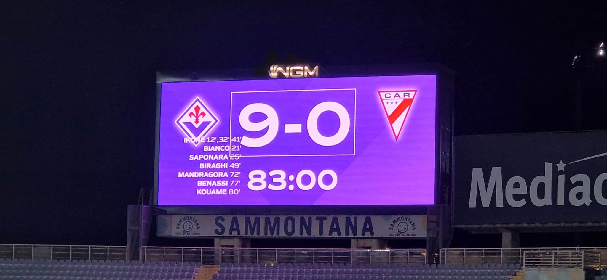 Ikonè show, Dodò in netto miglioramento, Cabral ancora in difficoltà. Il racconto di Fiorentina-Always