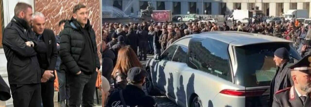 In migliaia commossi per i funerali di Mihajlovic a Roma, presenti grandi personaggi dello sport