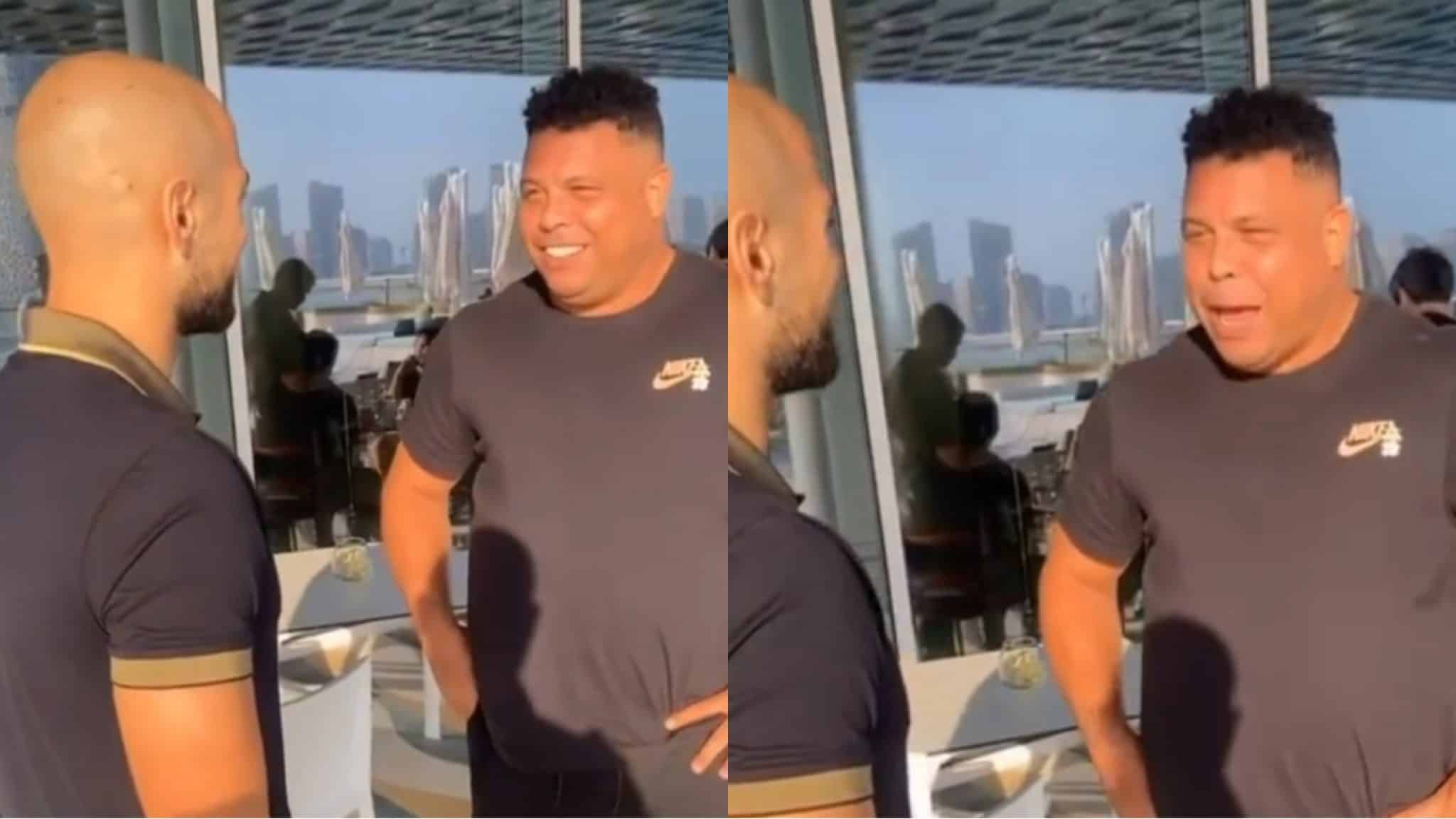 Amrabat incontra Ronaldo, parole al miele: “Sono molto felice per quello che stai facendo”
