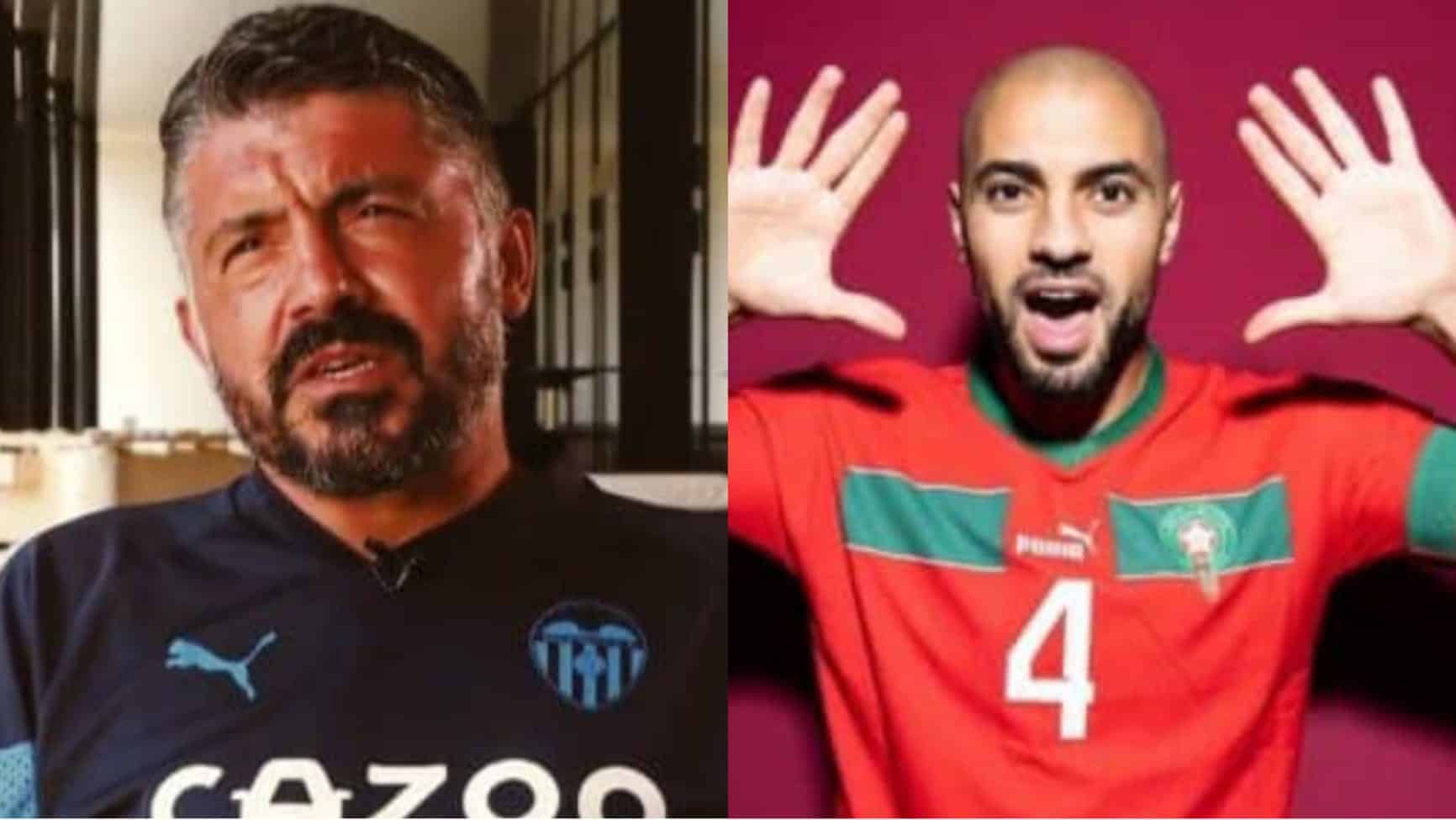 Gattuso pazzo di Amrabat: “Da tempo non vedevo giocatore come me, al Mondiale mi ha commosso”