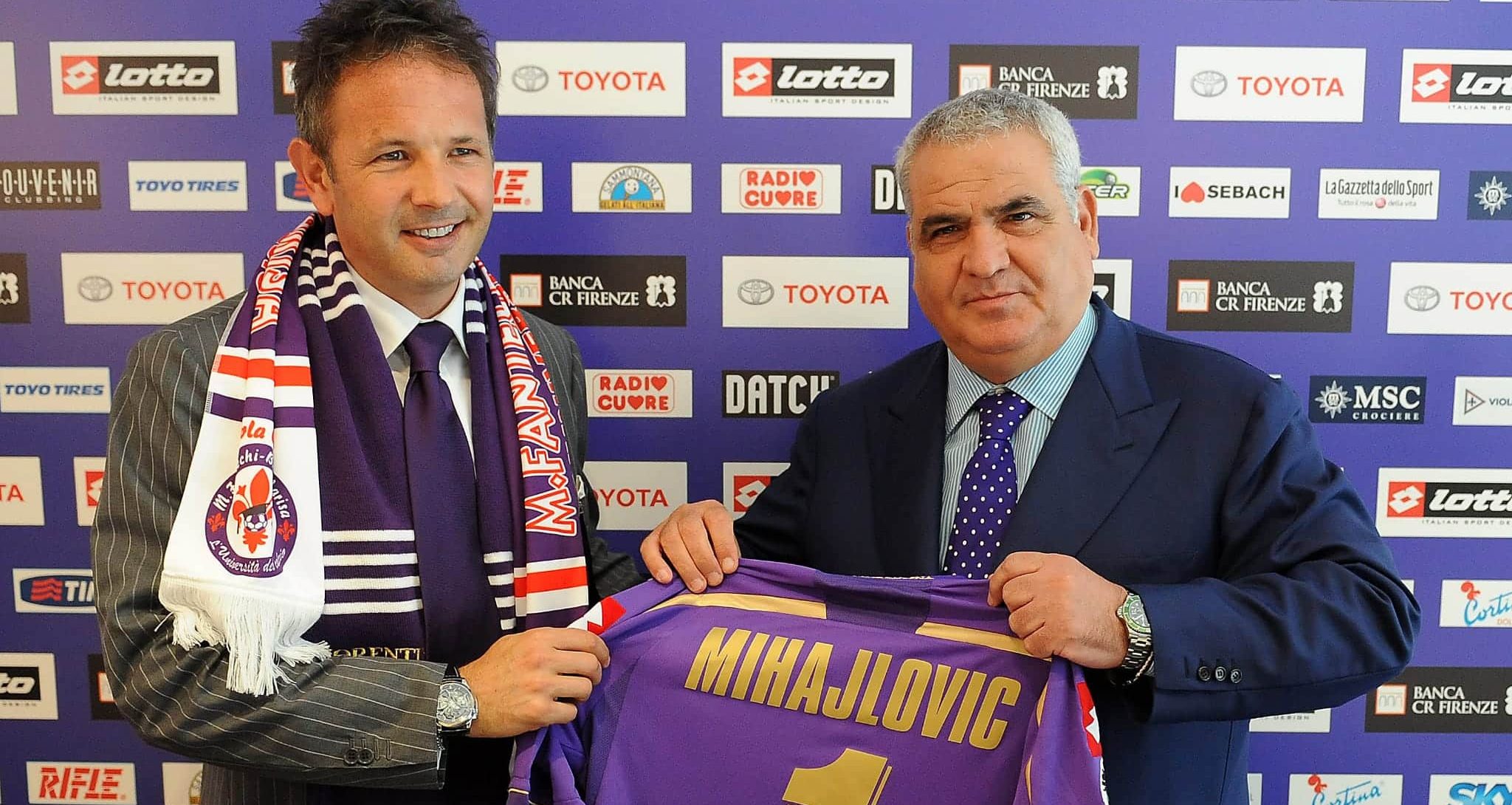 Corvino ricorda Mihajlovic: “Pagò colpe non sue. Disse no all’Inter per l’impegno preso con la Fiorentina”