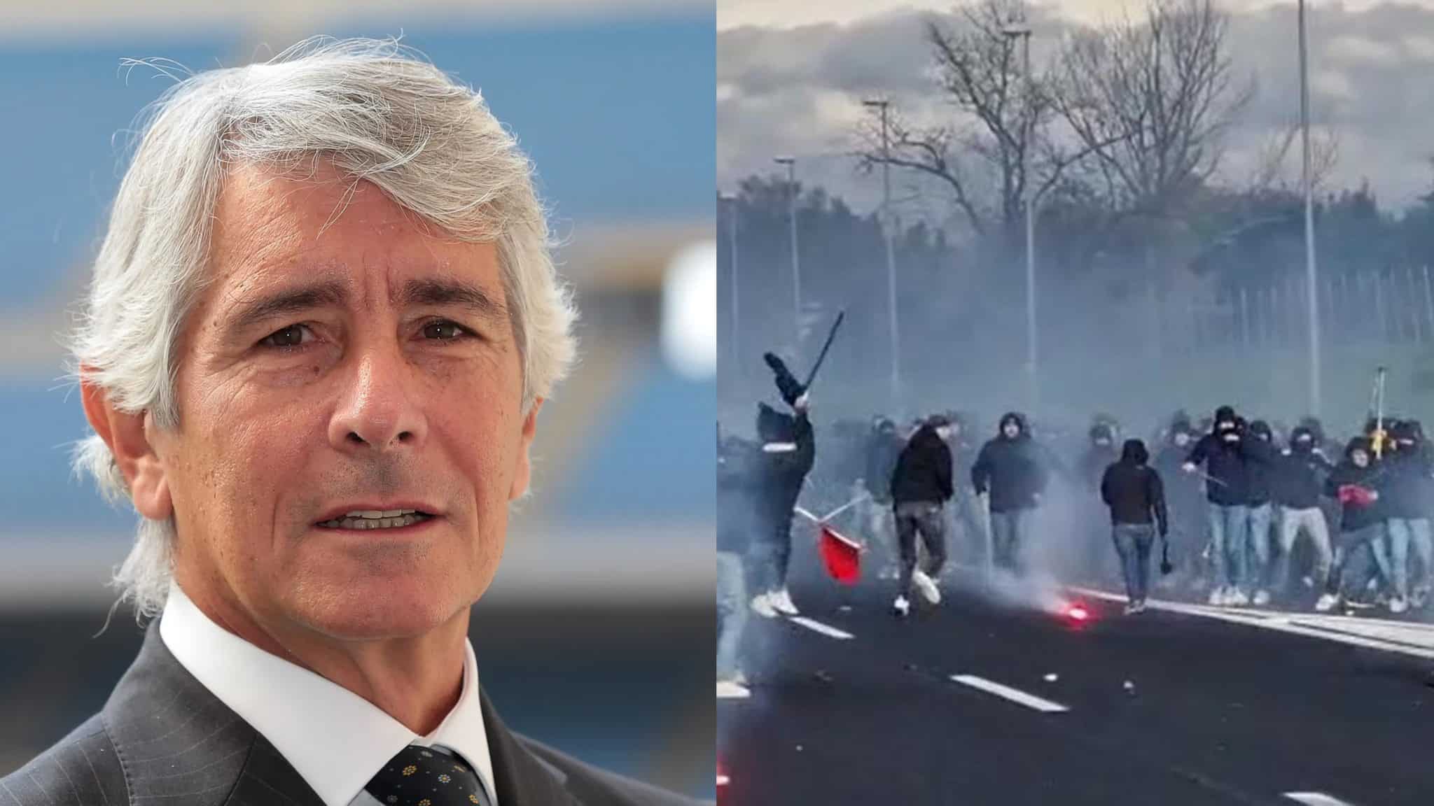Abodi sugli scontri in A1: “Grave errore definirli tifosi. Questi teppisti la devono pagare”