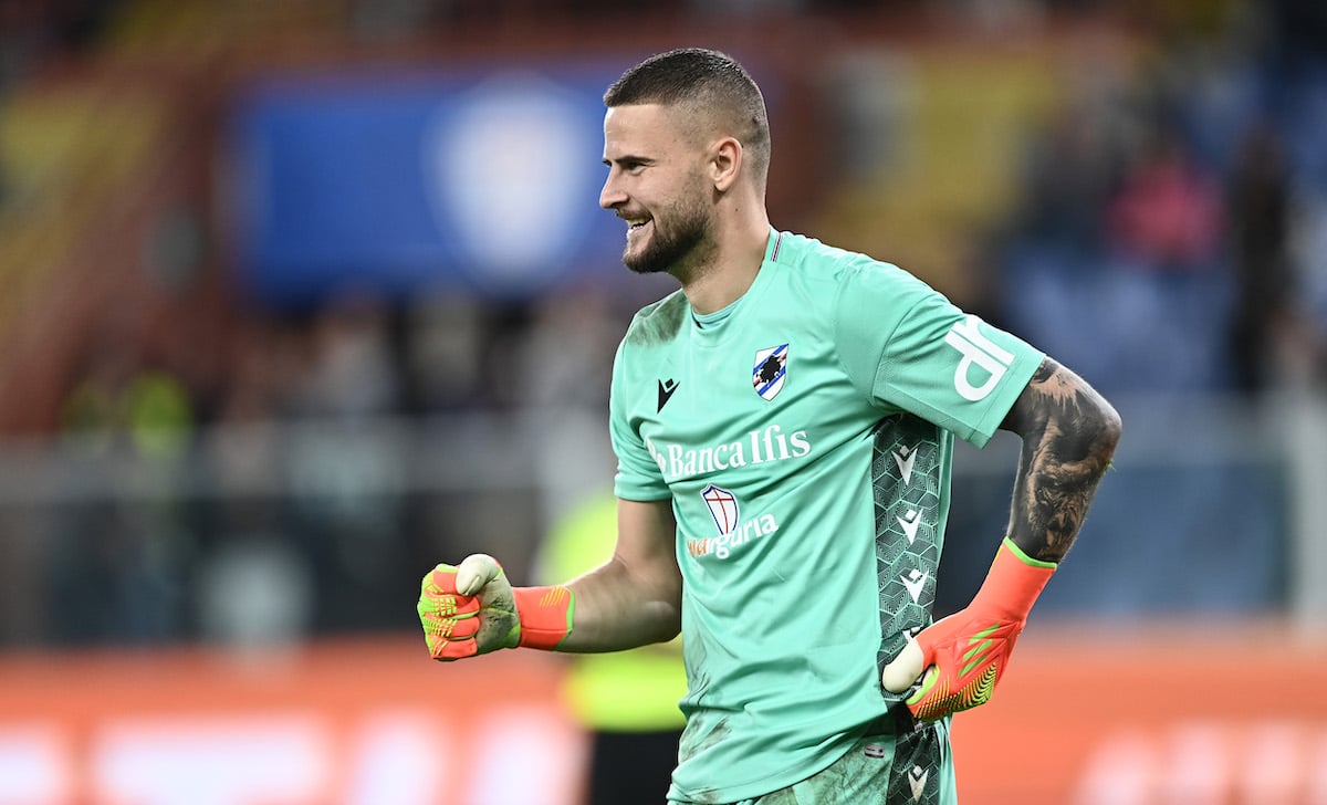 Lo strano caso di Contini, la Samp ha deciso di scaricarlo ma oggi giocherà in porta con la Fiorentina
