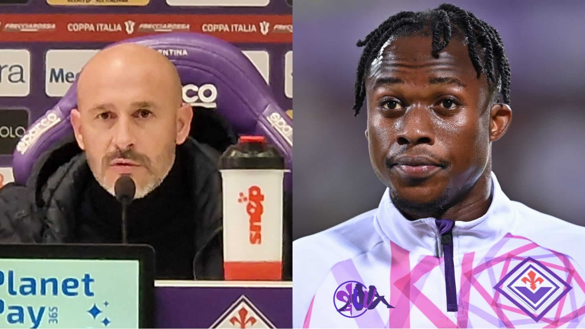 Kouamè centravanti a Roma? Italiano non smentisce: “Veloce e attacca lo spazio, ha tutto per farlo”