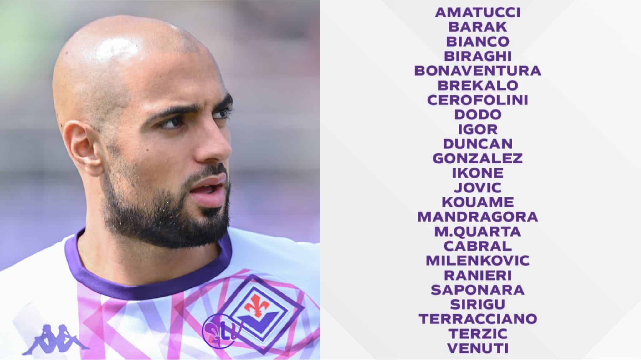 Amrabat non convocato per il Torino. Il giocatore non è sereno, stamattina non si è voluto allenare