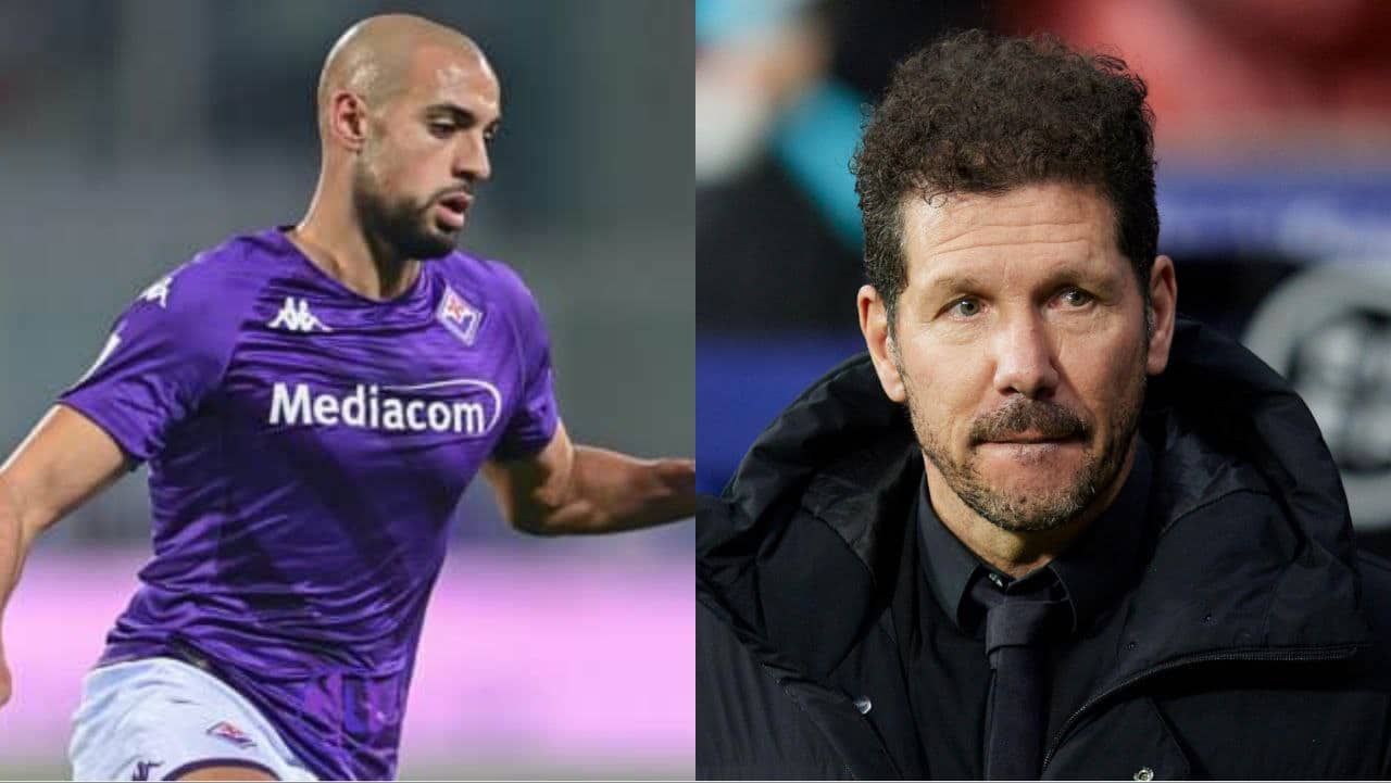 TMW, Amrabat corteggiato anche dall’Atletico Madrid, Simeone lo vorrebbe già a gennaio