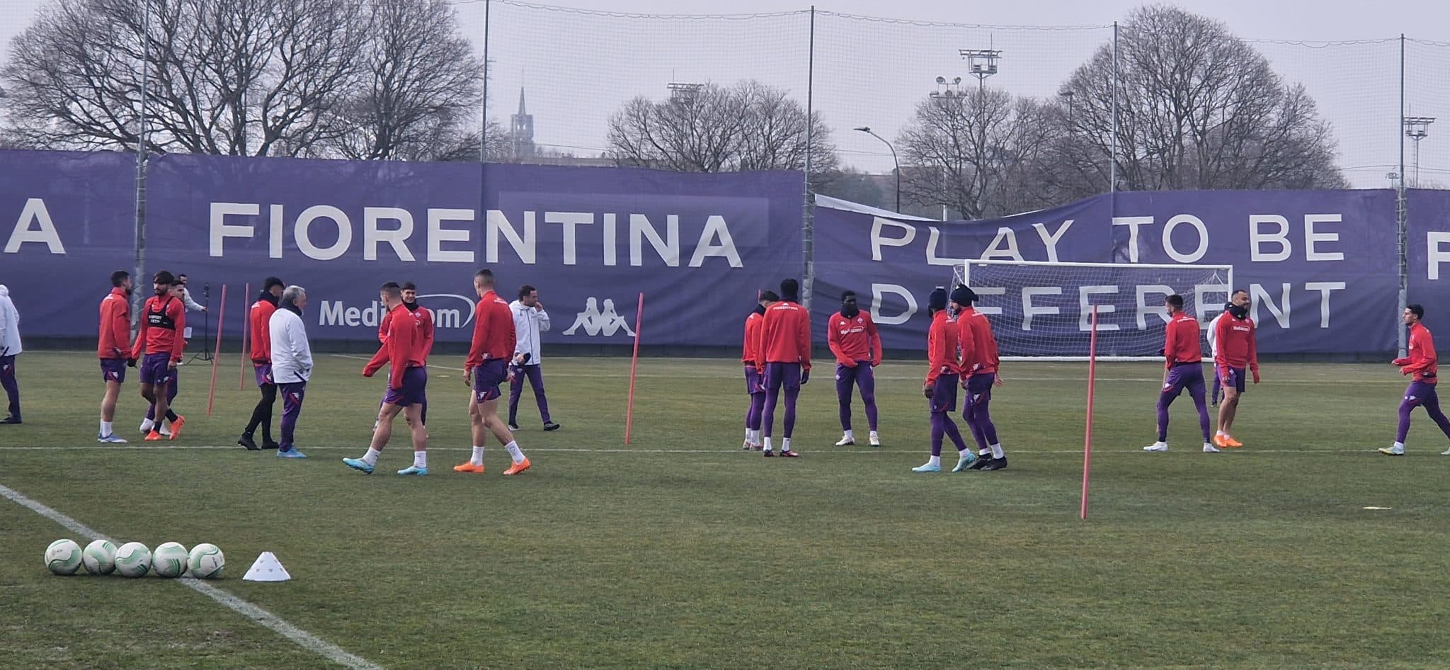 Dal centro sportivo: Venuti è l’unico assente dall’allenamento prima della partenza per Braga