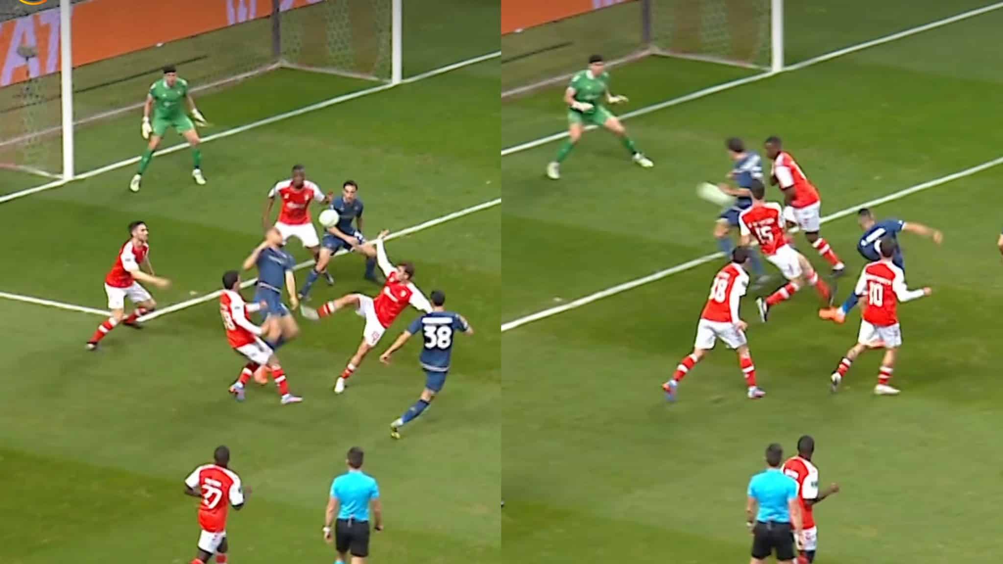 La Conference League celebra il grande gol di Cabral contro il Braga: “Incredibile”
