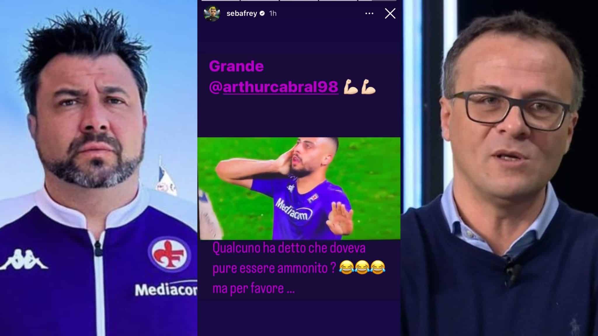 Frey risponde a Marelli: “Grande Cabral! Qualcuno ha detto che doveva essere ammonito? Ma per favore”