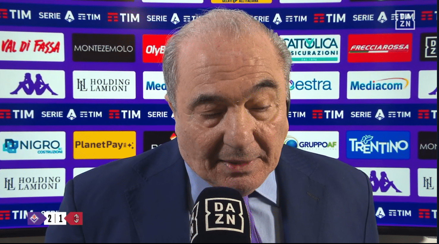 Commisso provoca: “Jovic e Cabral sono a 21 gol, vedremo quanti ne farà Vlahovic alla Juve”
