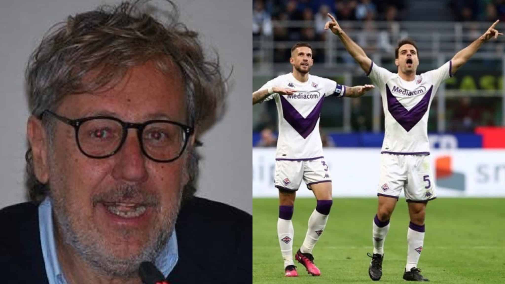 Cecchi esalta la Fiorentina: “Botticelliana a San Siro. Rosa viola non inferiore a quella di Lazio e Atalanta”