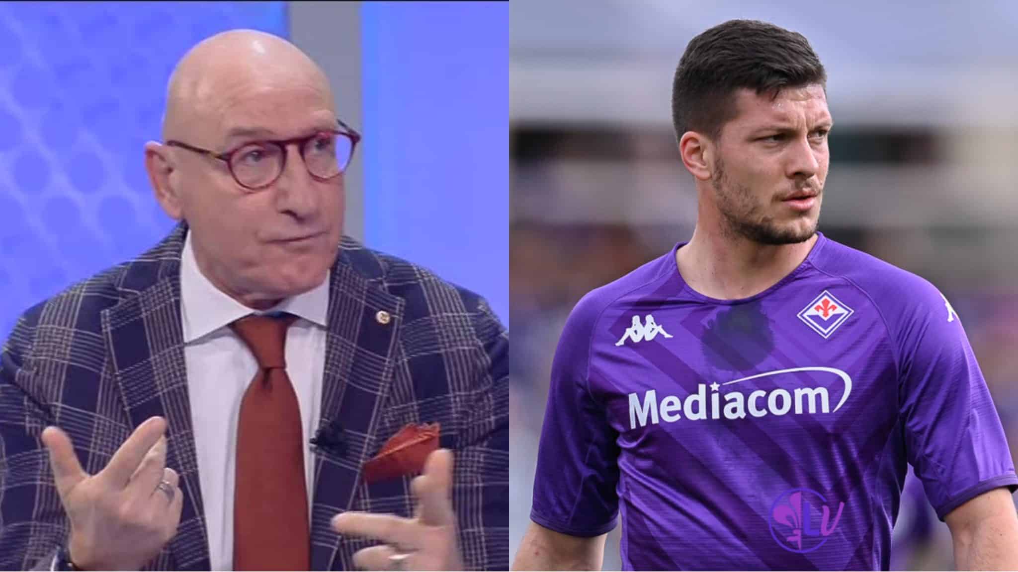 Graziani: “Contro il West Ham gioca Jovic ma non sa tenere l’area, sua stagione è negativa, fa fatica”