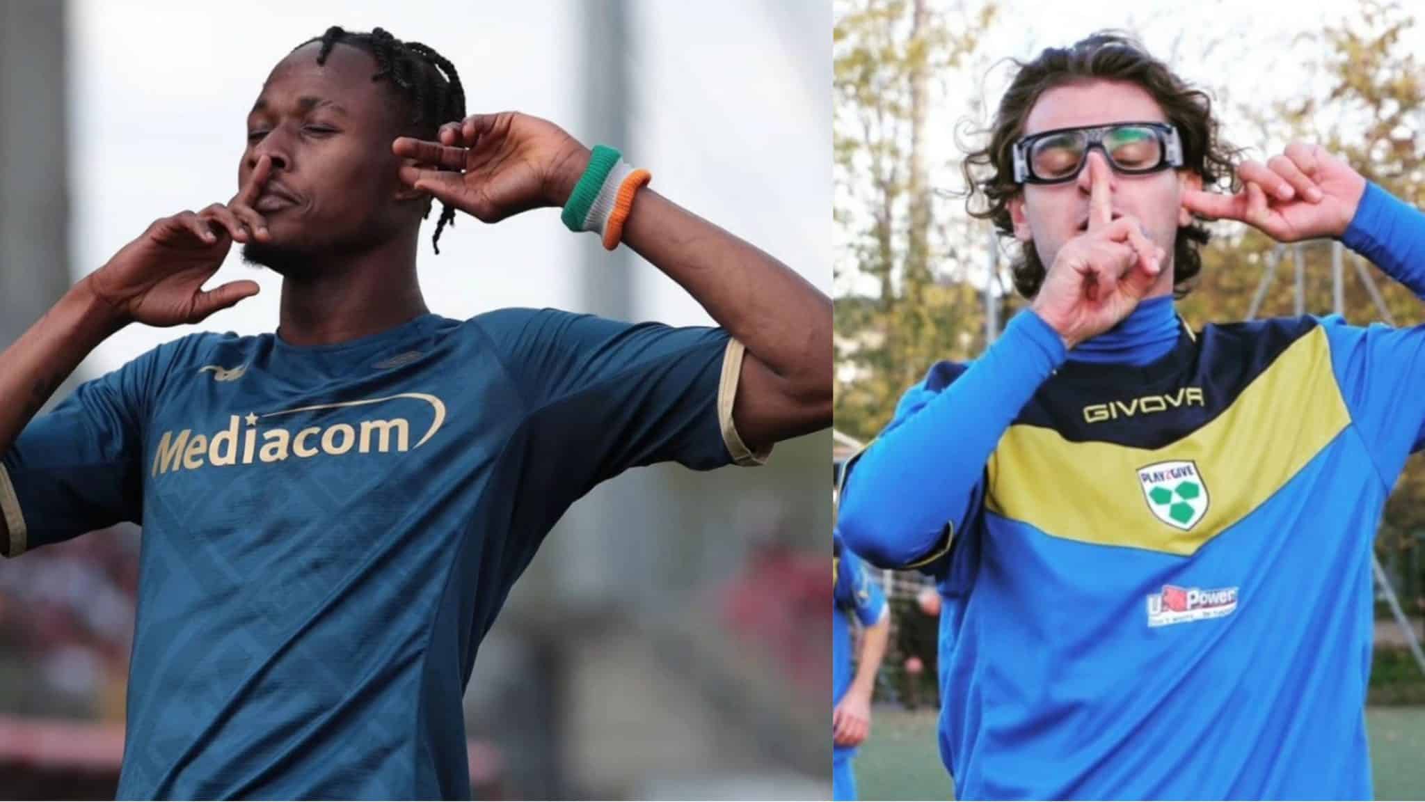 Ma quale Lukaku, Kouamè esulta come ZW Jackson. Con lo YouTuber una promessa mantenuta