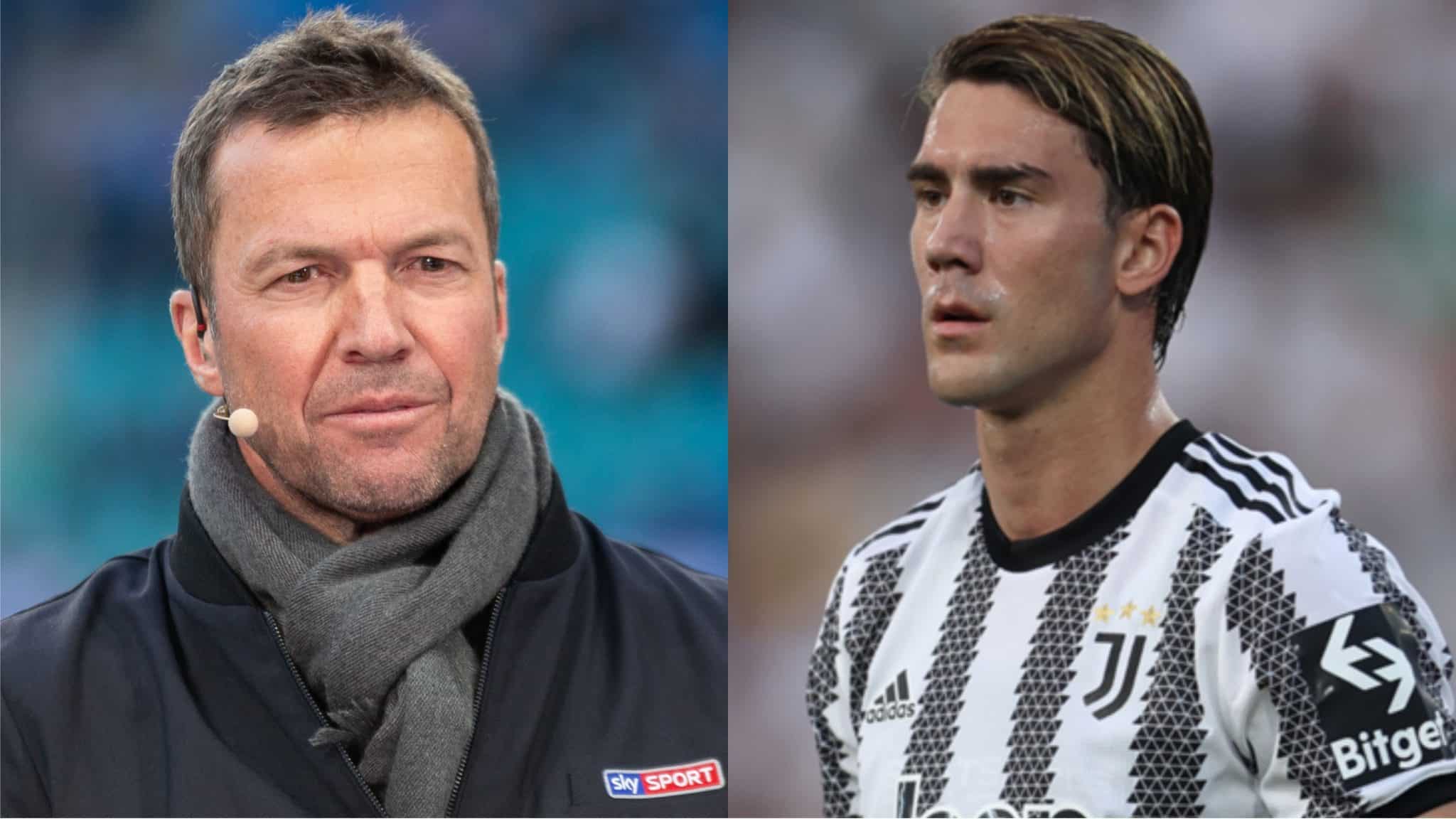 Matthaus: “Vlahovic non ha segnato con la Juventus? Non importa, tanto ha segnato con la Fiorentina”