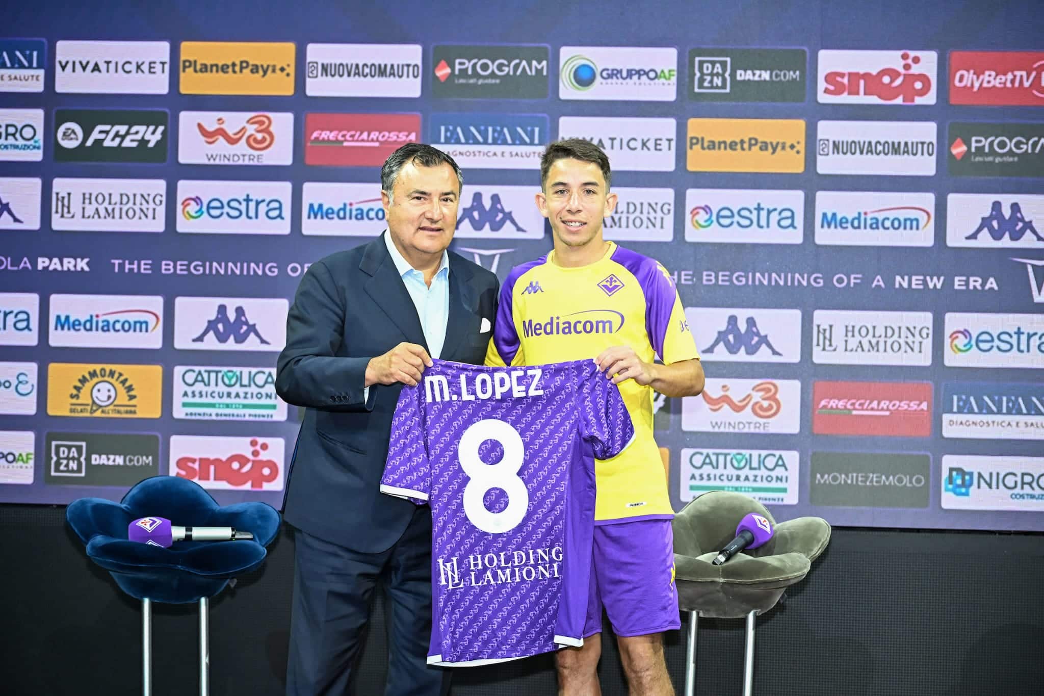 Maxime Lopez si presenta: “Mi piace la pressione che c’è alla Fiorentina, mi dà più forza”
