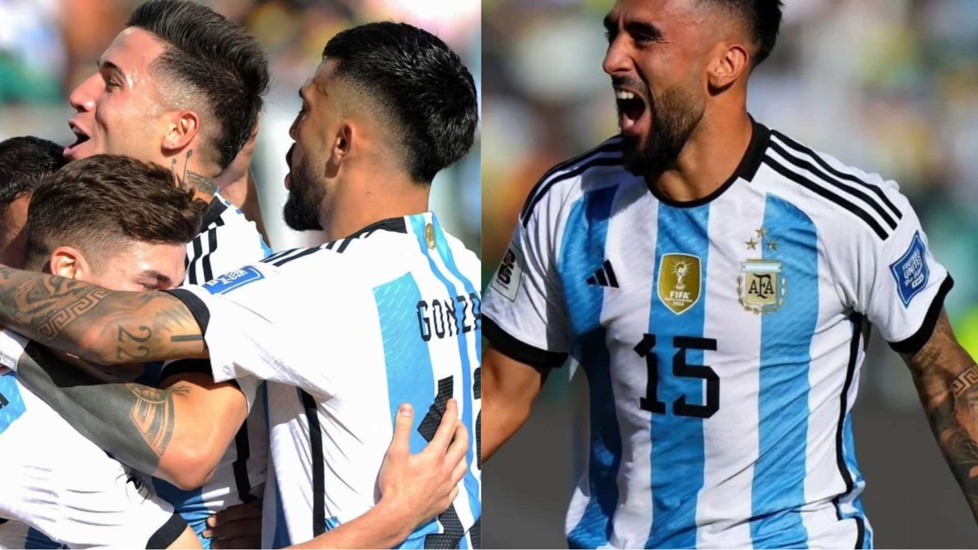 Nico Gonzalez gol con l’Argentina contro la Bolivia, il numero 10 della Fiorentina gioca sempre titolare