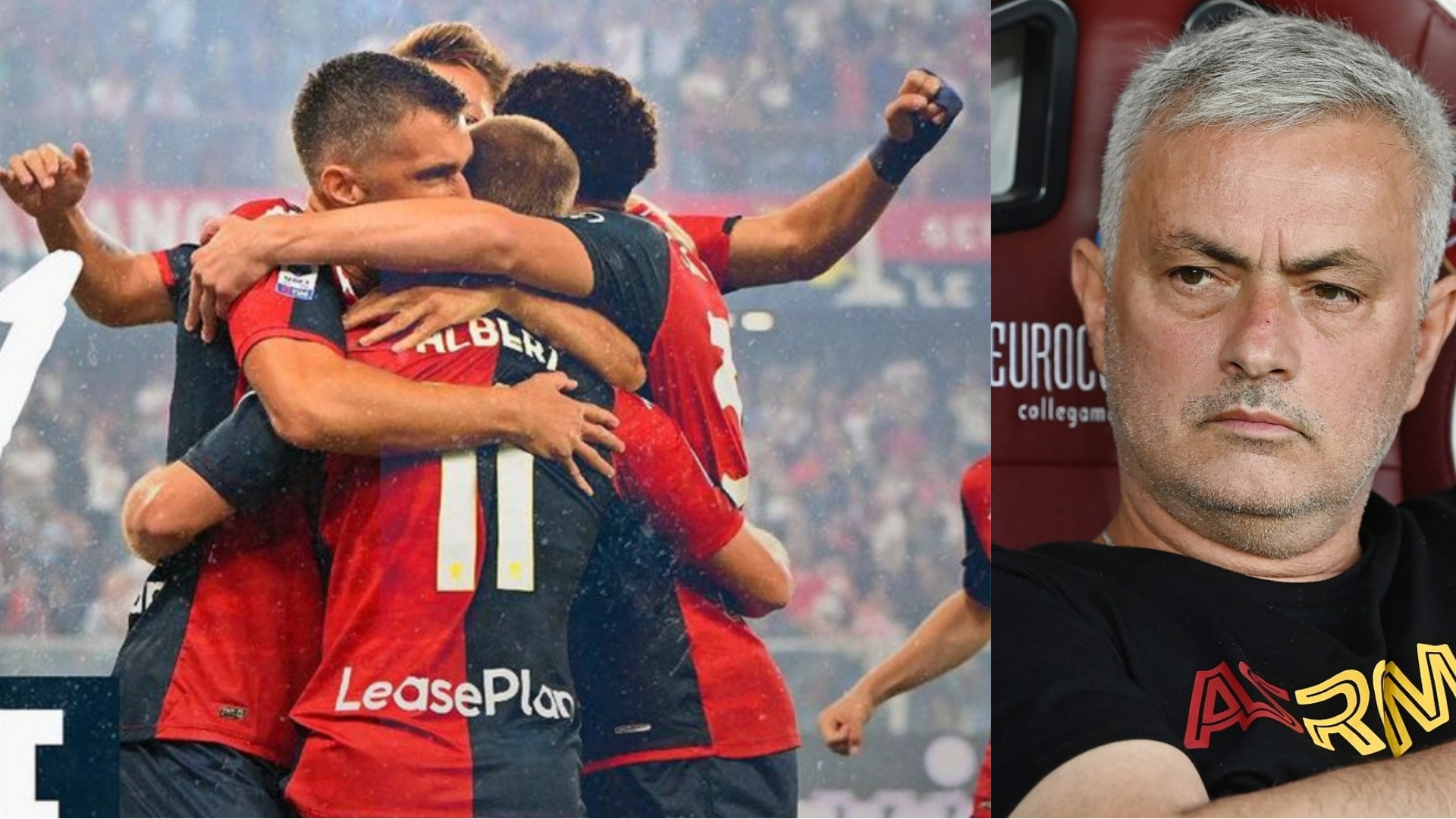 Al Marassi ha vinto solo la Fiorentina. Affonda la Roma, il Genoa gliene fa 4. Mourinho flop