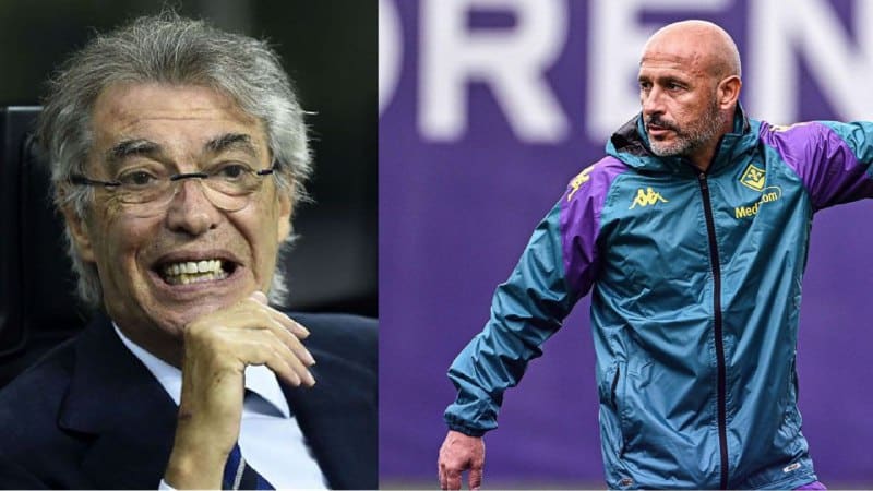 Moratti: “Italiano potrebbe fare scherzi all’Inter, temo la Fiorentina. Ora hanno l’attacco”