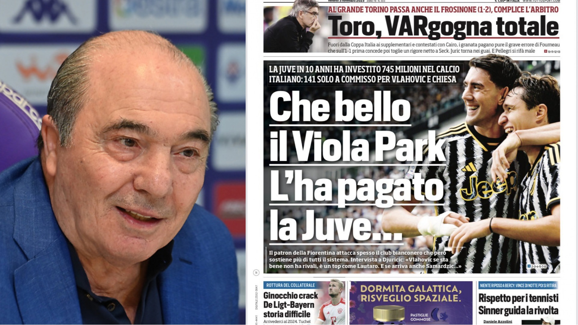 La Fiorentina risponde a Tuttosport: “Fare false plusvalenze non è finanziare il calcio ma falsificarlo”