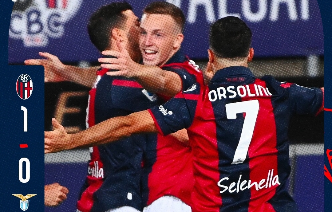 Stavolta non c’è il rigore salva-Lazio e perde a Bologna. Restano dietro alla Fiorentina in classifica