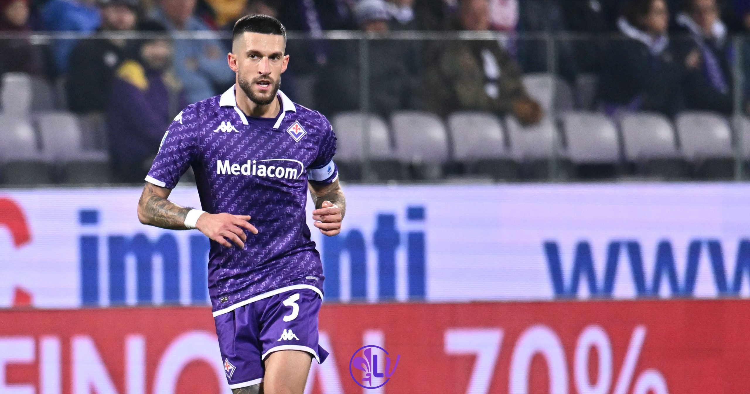 Il giudice sportivo emette un comunicato che rende effettiva la diffida per Biraghi della Fiorentina