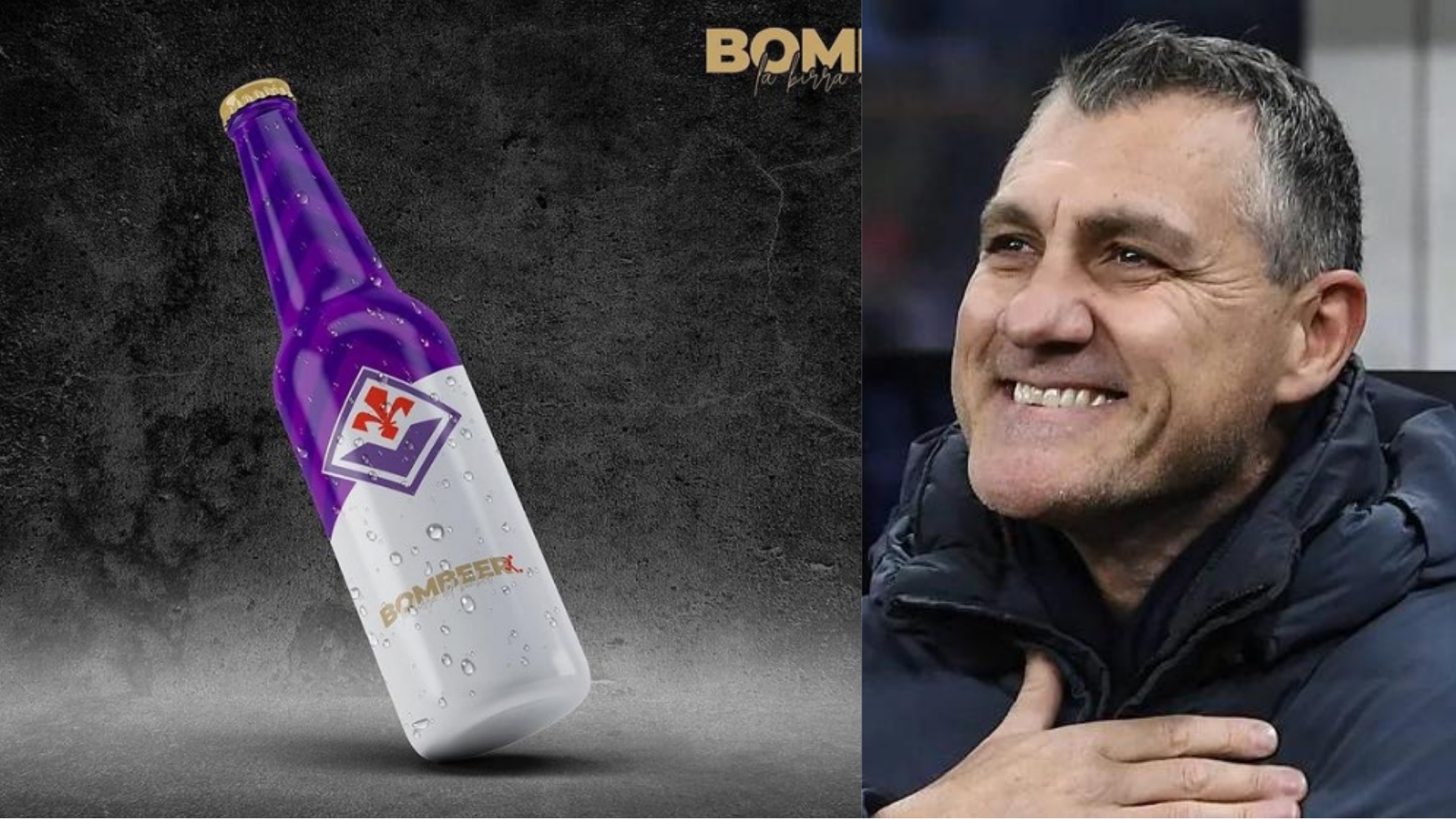 Accordo tra Vieri la società viola, nasce la birra della Fiorentina con il marchio Bombeer
