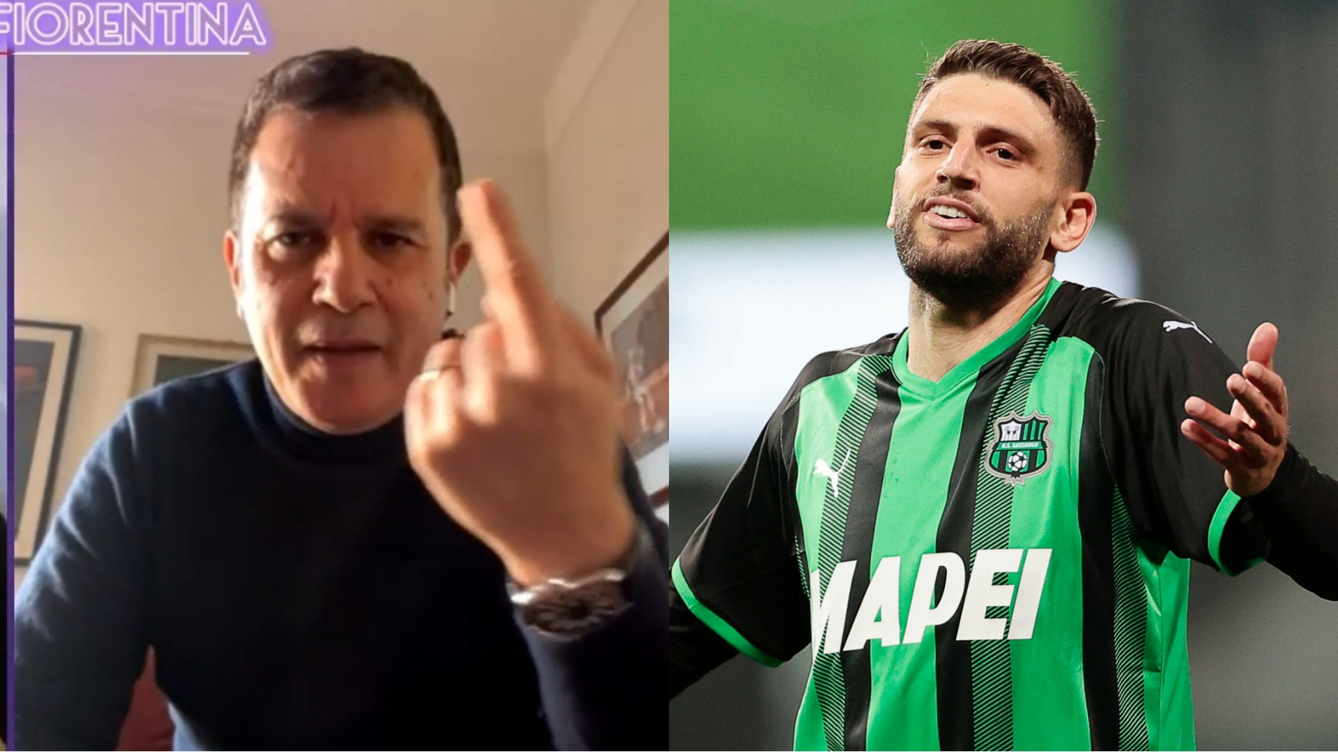 Pedullà: “Niente Berardi per la Fiorentina. Se il Sassuolo lo vende si iscrive alla prossima serie B”