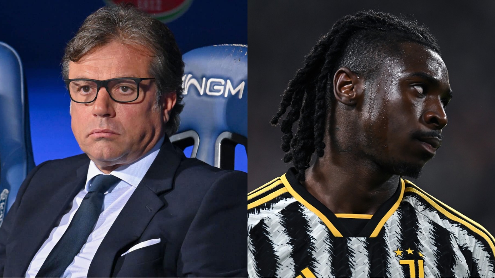 Giuntoli chiude per Kean alla Fiorentina: “Il mercato della Juventus è chiuso, restiamo cosi”