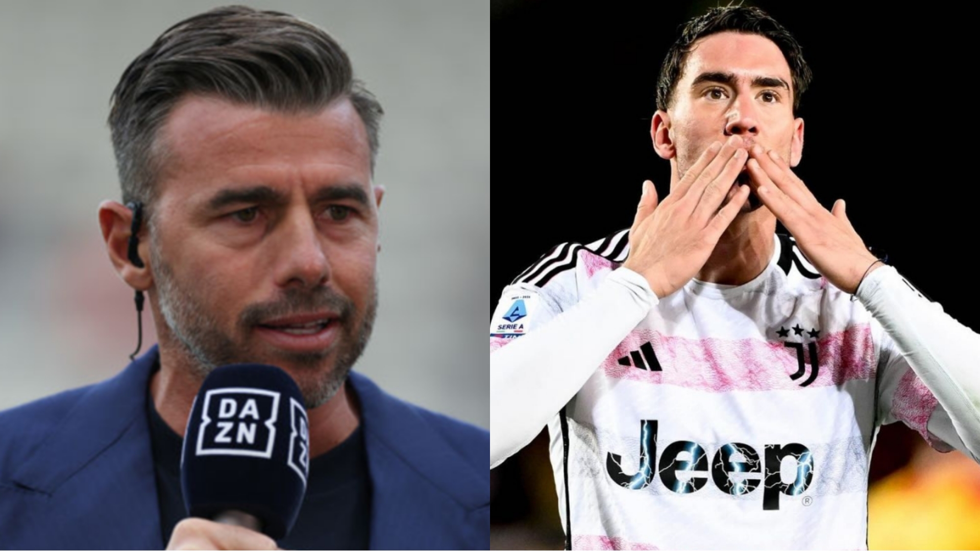 Barzagli non ha dubbi: “Questo Vlahovic è meglio di quello della Fiorentina per sviluppo del gioco”
