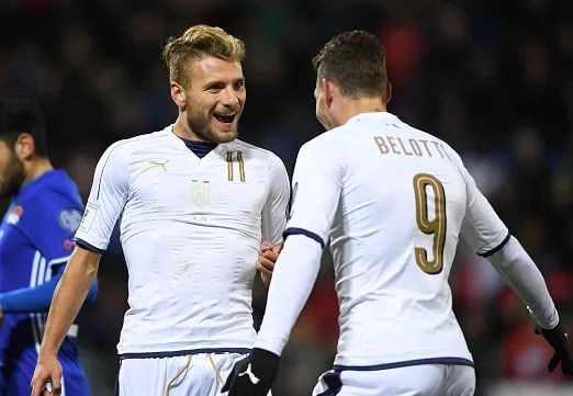 Belotti contro Immobile sotto gli occhi di Spalletti con l’europeo come obbiettivo
