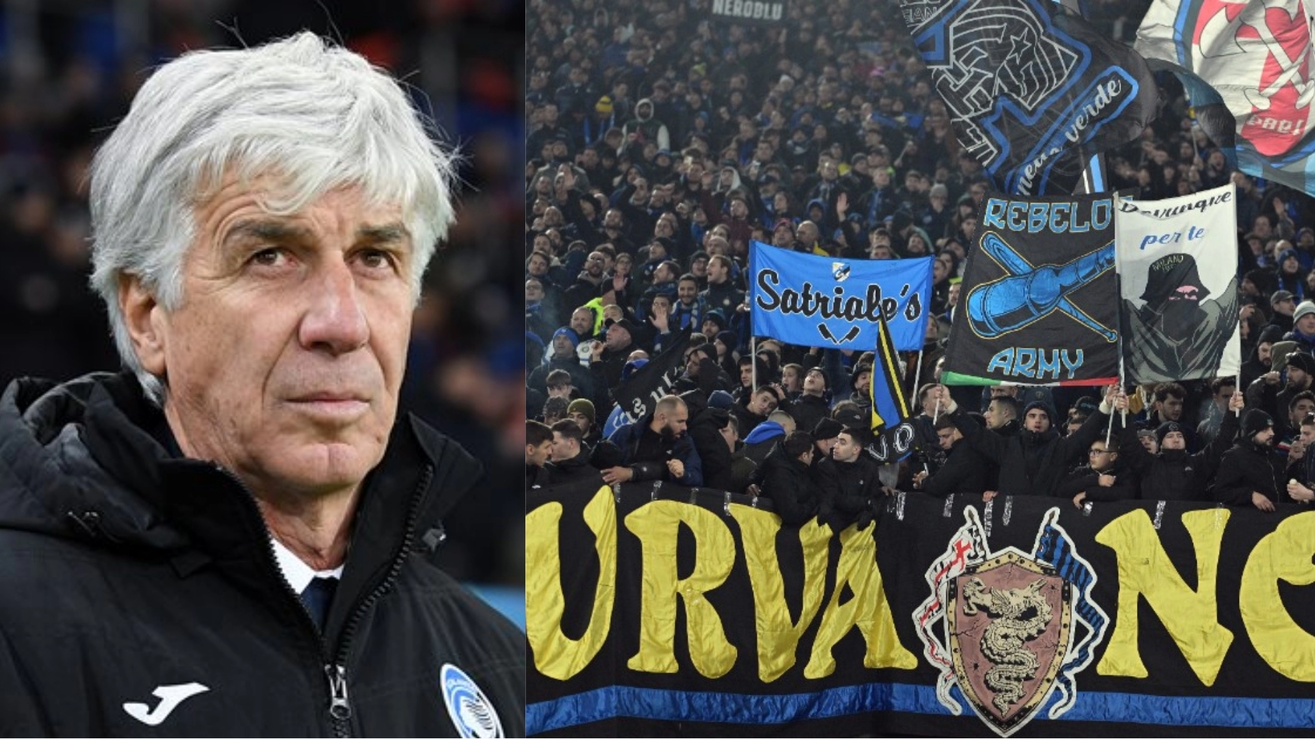 Gasperini odiato anche a Milano, i tifosi dell’Inter cantano: “Gasperini figlio di p****” lui se la ride
