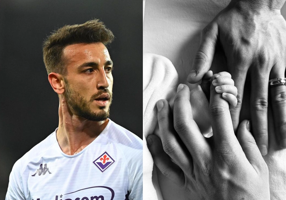 Fiocco azzurro in casa Fiorentina: è nato Brando Castrovilli, figlio di Gaetano e Rachele Risaliti