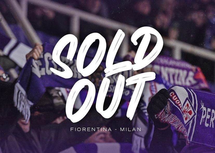 Franchi sold out contro il Milan la Fiorentina ringrazia: “Grazie di cuore, sarà un tripudio di emozioni”