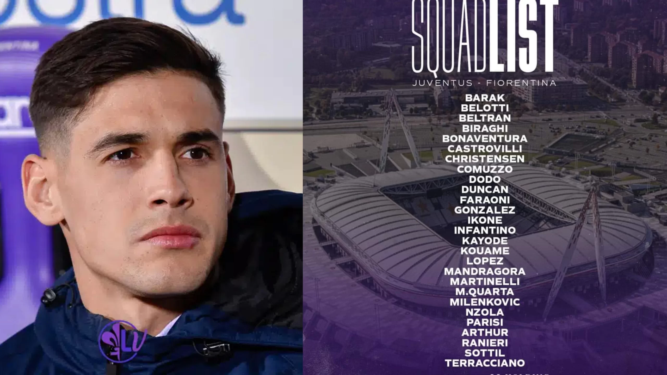 I convocati della Fiorentina per la Juventus: ok Quarta e Christensen, tutti a disposizione per Italiano