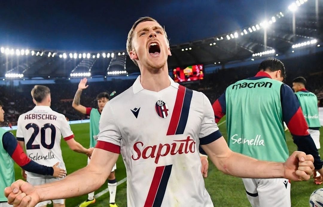 Il Bologna umilia la Roma a casa sua. Tre gol e lezione di calcio di Thiago Motta a De Rossi