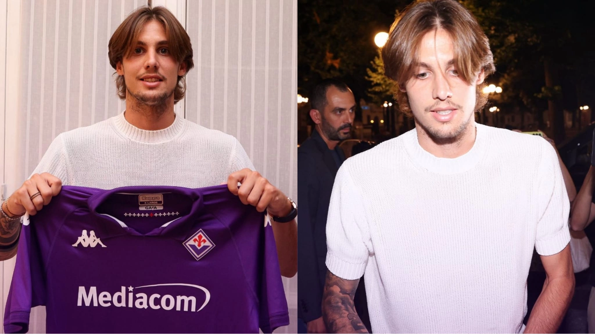 Pradè batte un colpo (grosso), prima immagine di Colpani con la maglia della Fiorentina