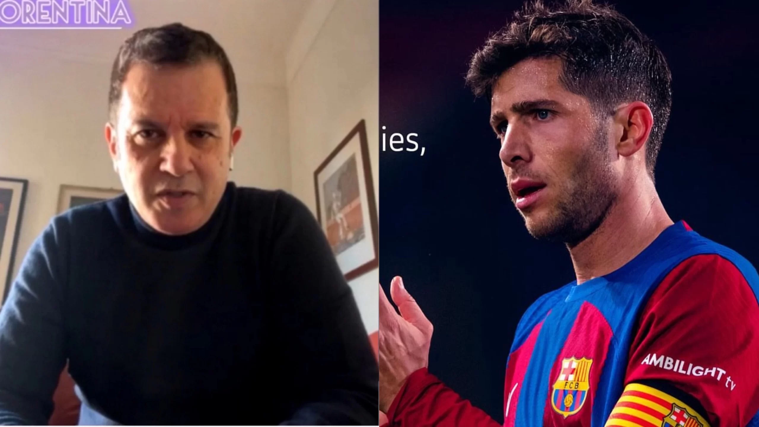 Pedullà: “Nessun margine per Sergi Roberto alla Fiorentina, è un profilo che non interessa”