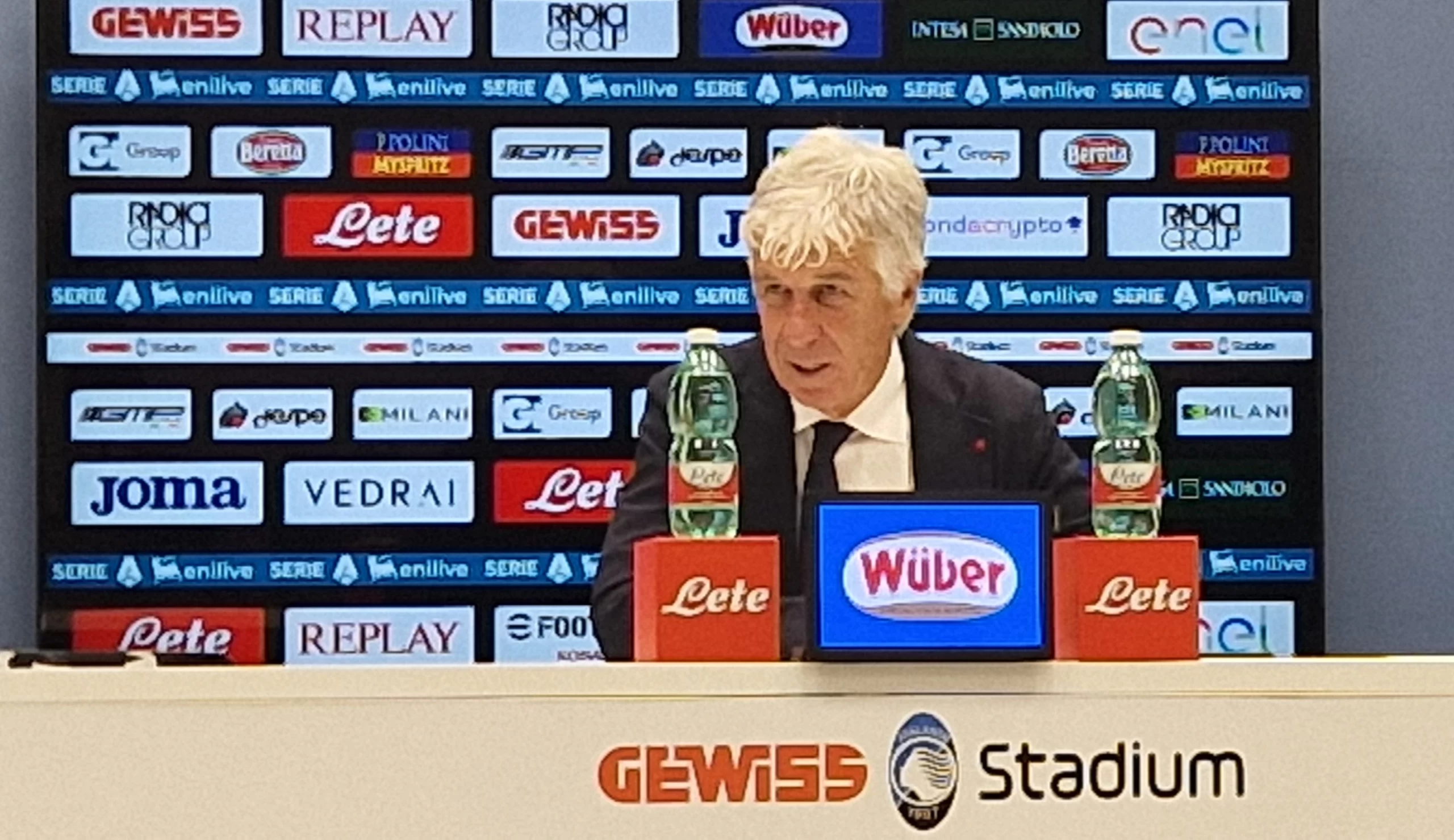 Gasperini sorride: “Il secondo tempo non abbiamo concesso nulla e potevamo chiudere la partita”